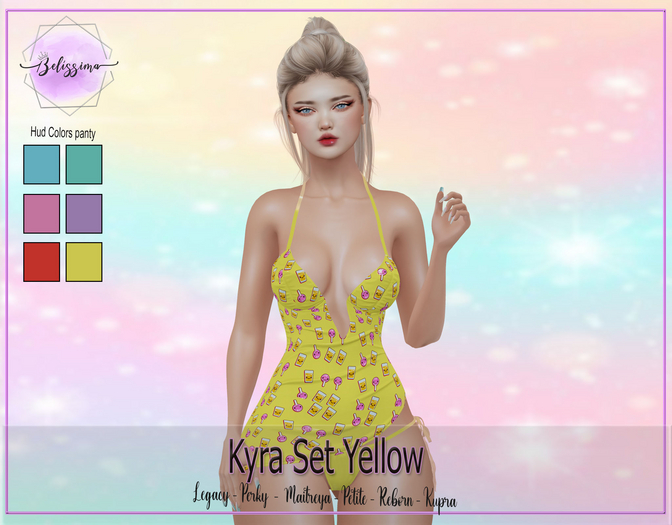 {Belissima} Kyra Set Yellow