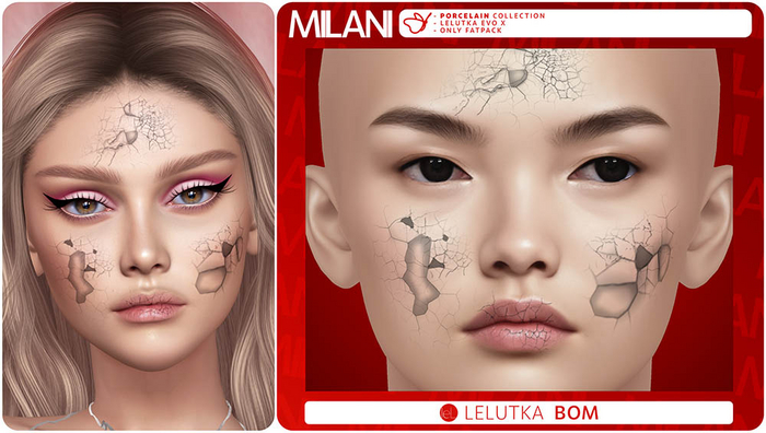 MILANI Cosmetics "Porcelain" Collection (FATPACK)