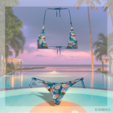 *** Harmonia Blue Coconut Bikini Beachwear Maitreya Hourglass Freya Kupra Kups Legacy