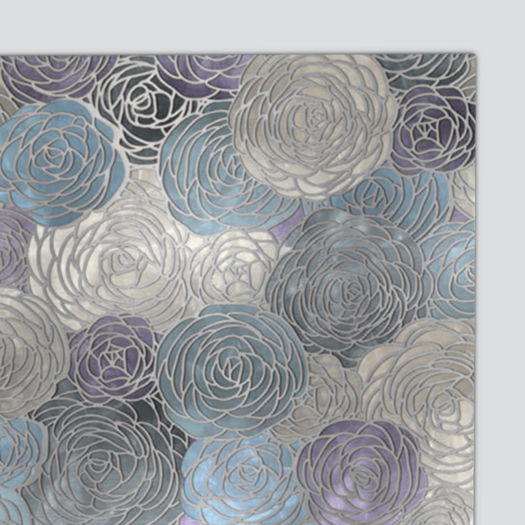 Pomegranate Bouquet Rug - Breeze