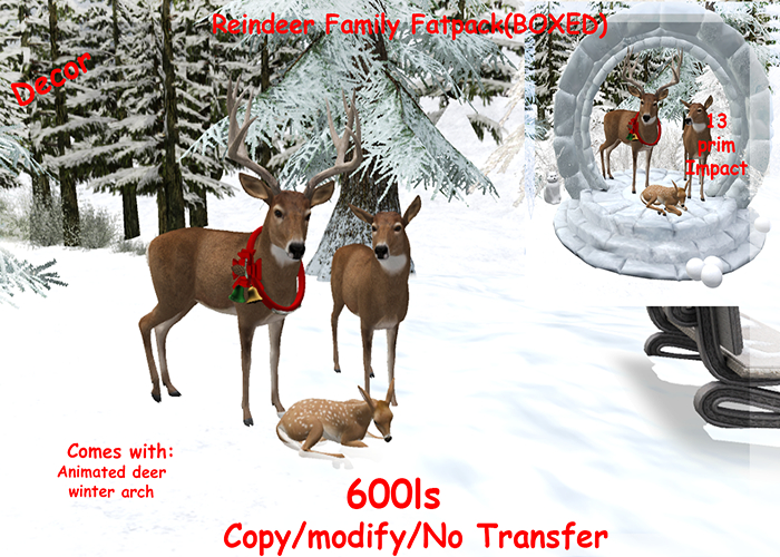 Reindeer Family Fatpack(BOXED)
