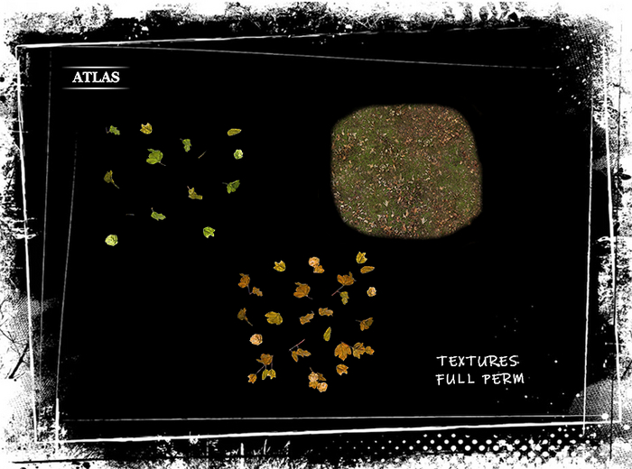 *ATLAS*Full Perm Textures- leaf fall - autumn *1024x1024.
