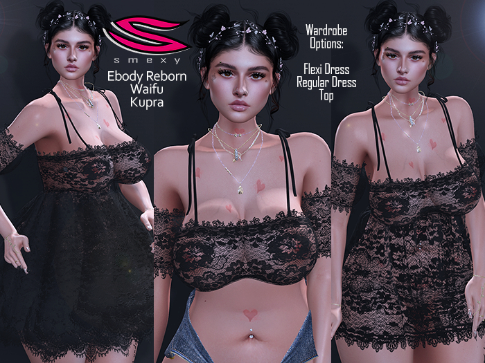 ::Smexy:: GoddesLace BLACK