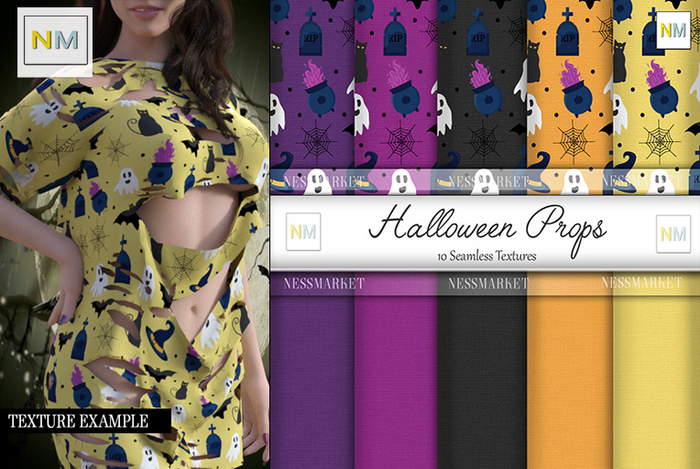 Halloween Seamless Textures