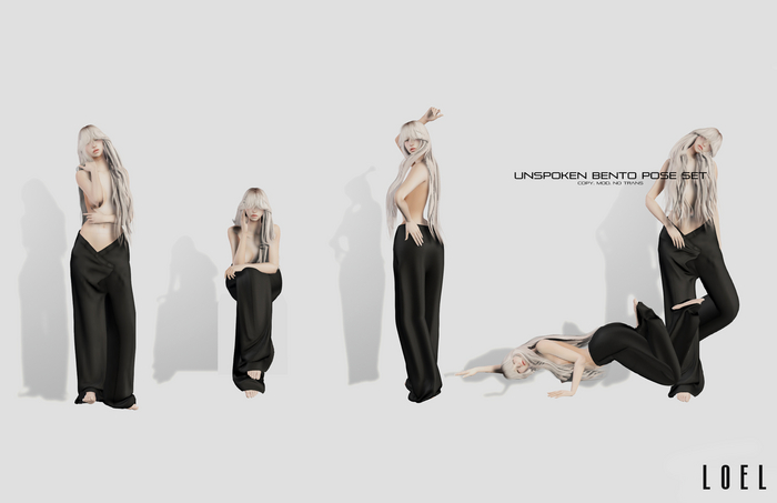 LOEL - Unspoken Bento Pose SET