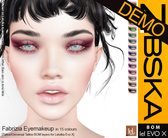 Zibska Evo X ~ Fabrizia Eyemakeup Demo