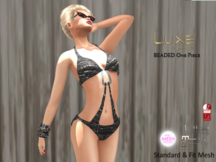 LUXE Paris BEADED One Piece MP