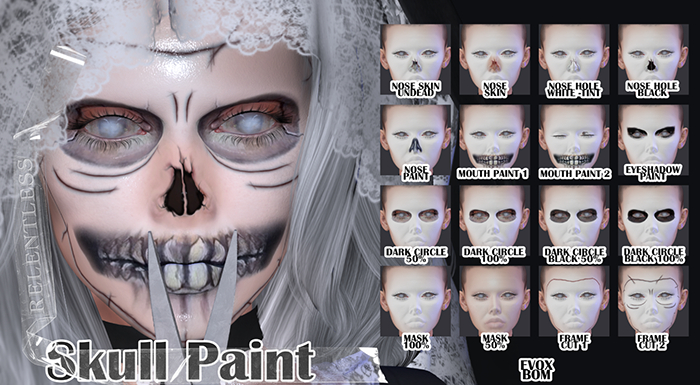 RELENTLESS Skull Paint [EVOX]