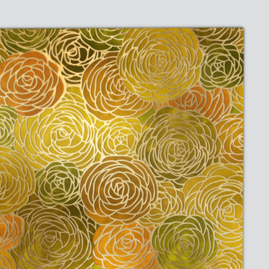 Pomegranate Bouquet Rug - Autumn