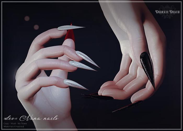 *DD* Dev Nana Nails - B&W