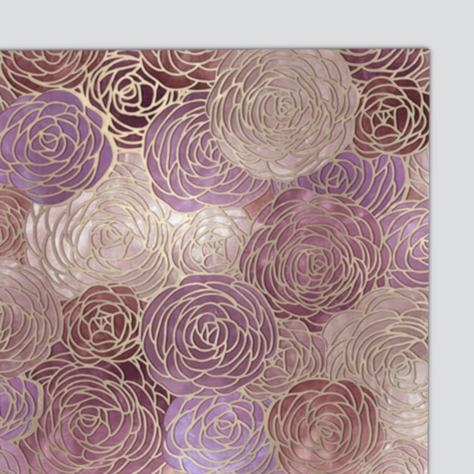 Pomegranate Bouquet Rug - Peony