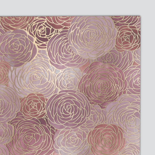 Pomegranate Bouquet Rug - Rose Quartz