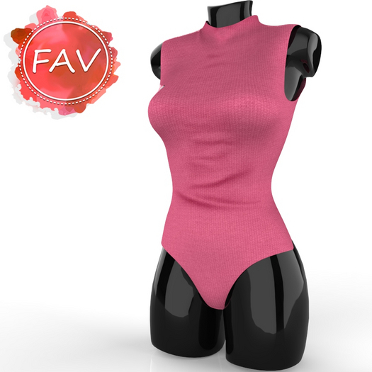 Pink Bodysuit GENX CURVY
