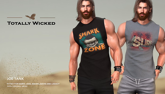 Totally Wicked - Joe tank top_FATPACK
