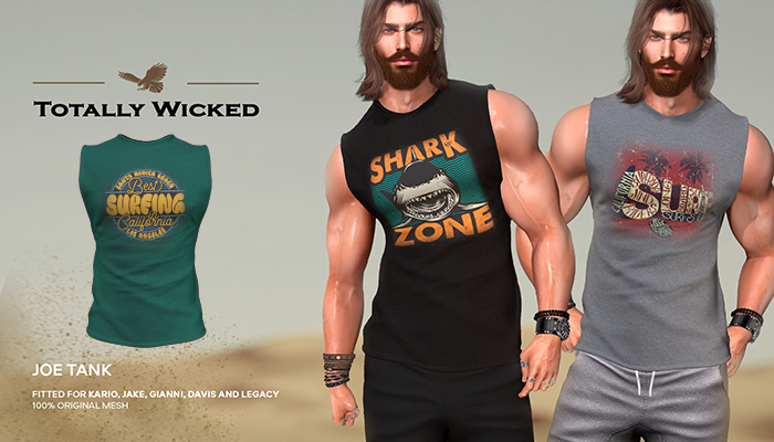 Totally Wicked - Joe tank top_C23