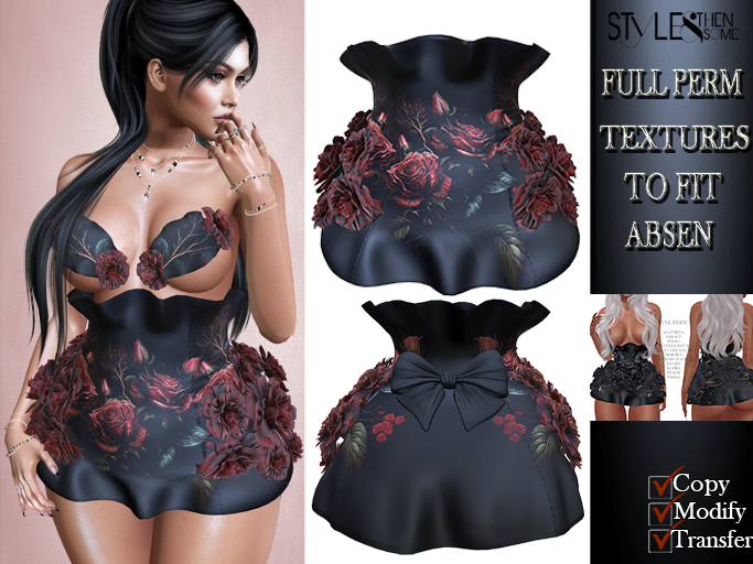 STYLES - 5912 **ABSEN** GORSETS- TEXTURE FULL PERM v3.1