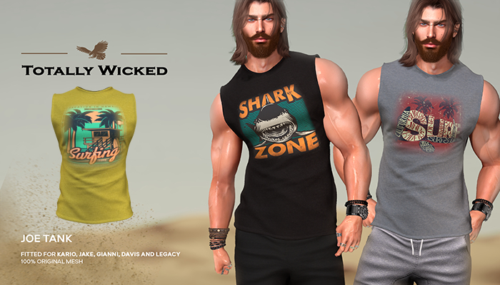 Totally Wicked - Joe tank top_C22