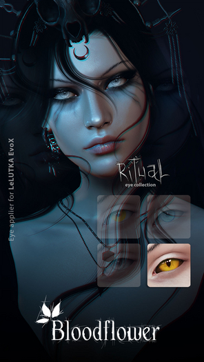 Bloodflower - Ritual Eye Collection - Bastet (Lel EvoX)
