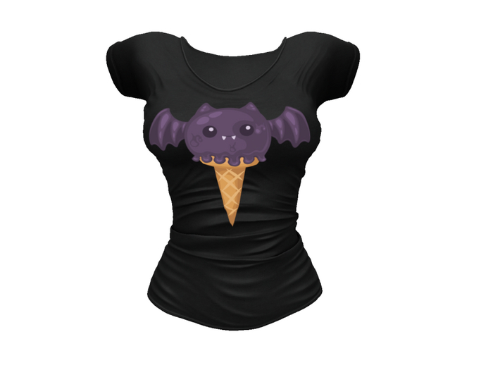 REVOLUTION - Bat Ice Cream Tee