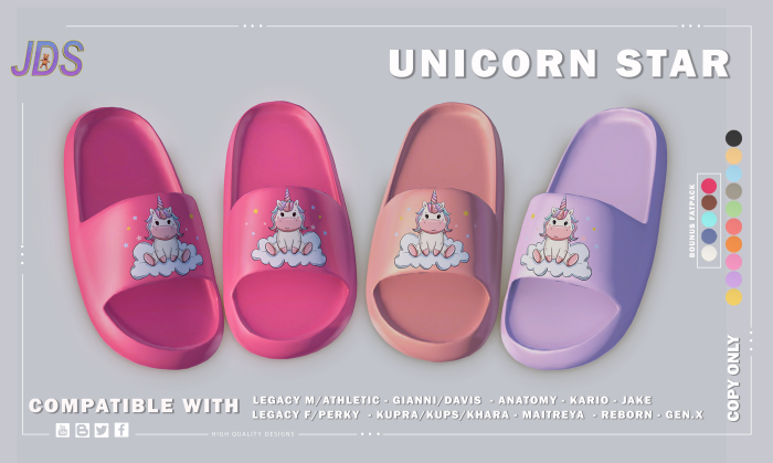 JDS - UNICORN STAR (GREY) 