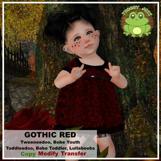:FroggyJoes: Gothic Red