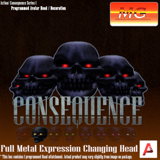 [Consequence]Metal Avatar Skull[Orange][AIII]
