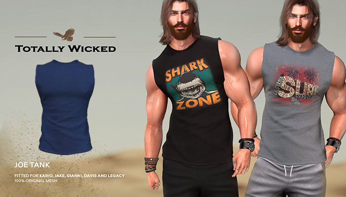 Totally Wicked - Joe tank top_C08