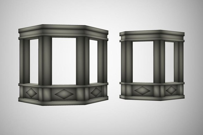 Sculpted Bay Windows - SALE 50% OFF