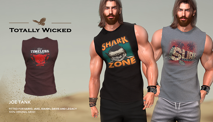 Totally Wicked - Joe tank top_C19