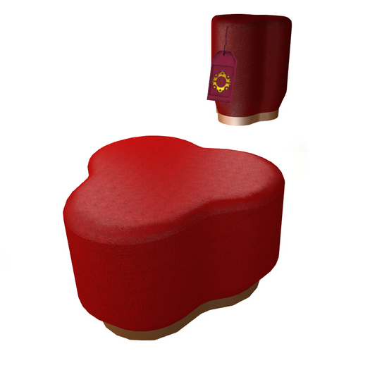 Red Clover Ottoman