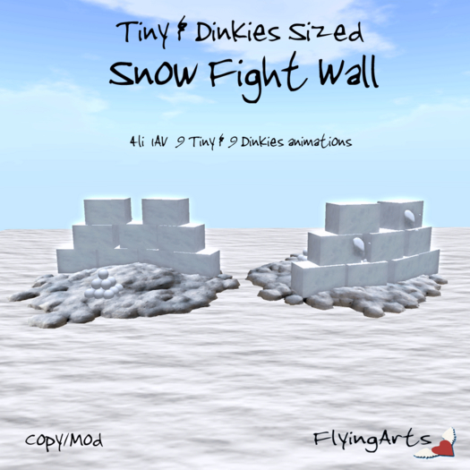 !FA! TD Snow Fight Wall