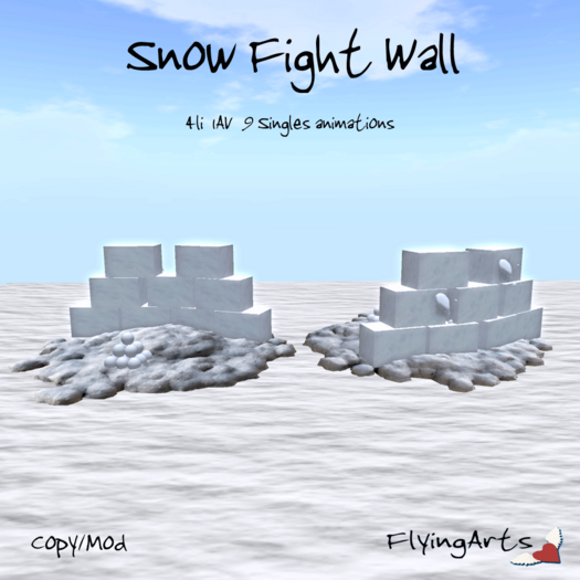 !FA! Snow Fight Wall