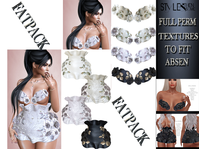 SALE!!! STYLES - **ABSEN** SET -TEXTURE FULL PERM FatpacV4