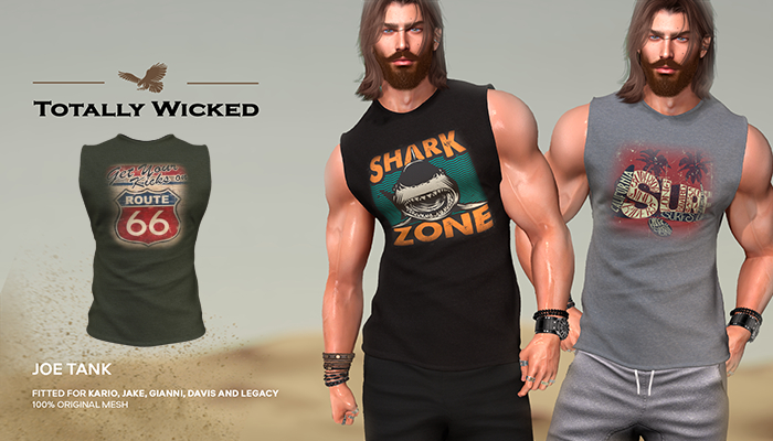 Totally Wicked - Joe tank top_C16