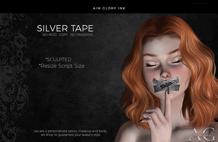 .: AG Ink :. Silver Tape (Mouth)