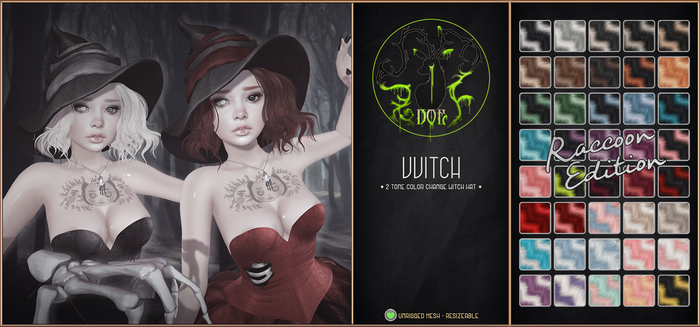 . Doe . VVitch . Raccoon .