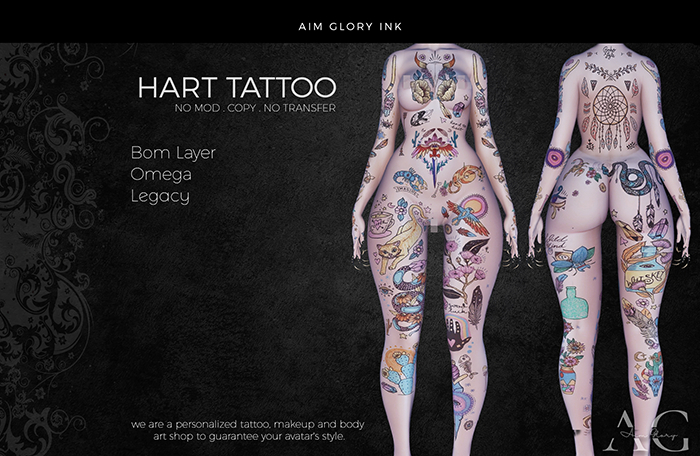 .: AG Ink:. Hart Tattoo ( BOM )