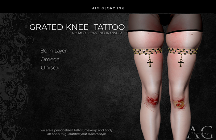 .: AG Ink :. Grated knee