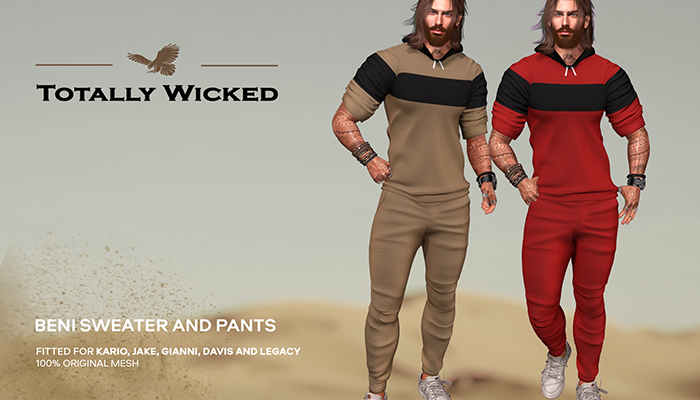 Totally Wicked - Beni sweater&pants_FATPACK