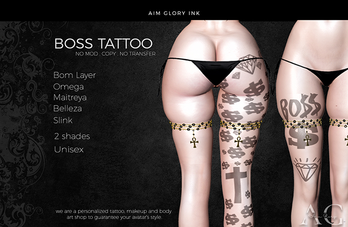 .: Aim Glory :.  - BOSS TATTOO