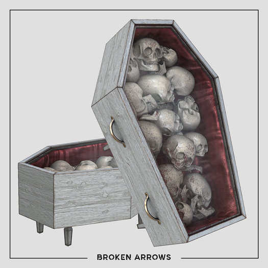 BROKEN ARROWS - Death Table - White 
