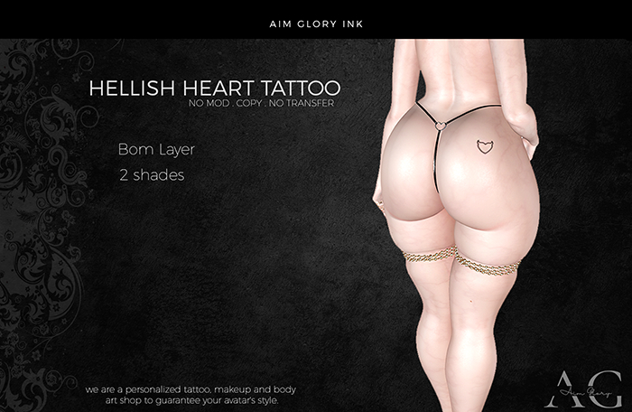 .: AG Ink :.  Hellish Heart Tattoo