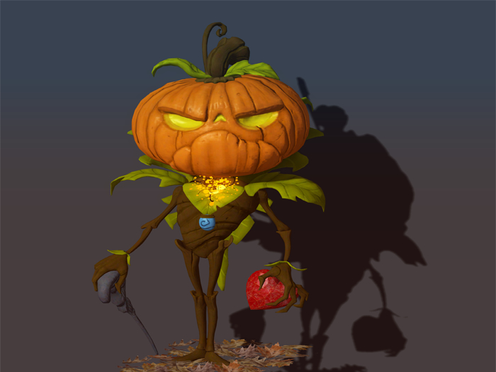 LOP Halloween Mr. Angry Pumpkin 