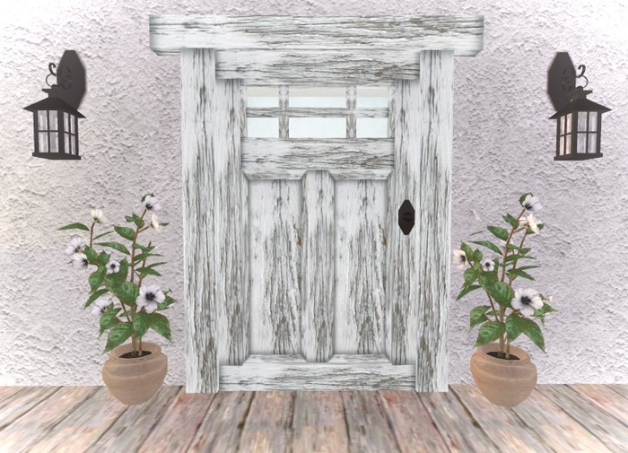 Door #2 with knobs & frame, 5 LI (Boxed)