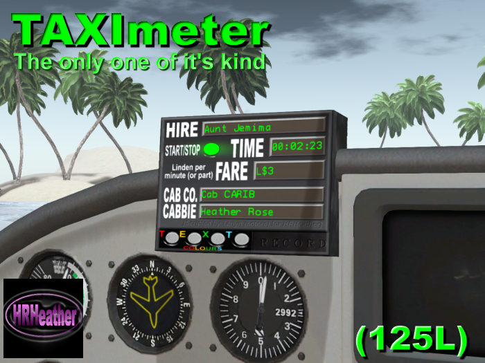 [HRH] TAXImeter scripted (BOX)