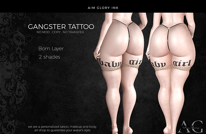 .: AG Ink :. Gangster Tattoo