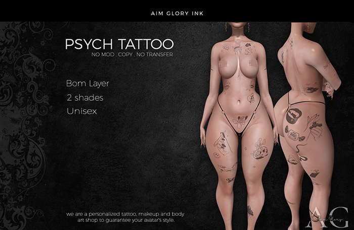 .: AG Ink :. PSYCH TATTOO