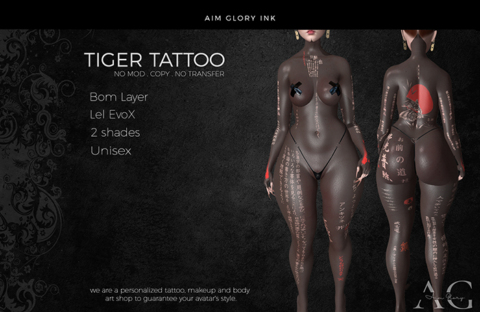 .: AG Ink :. TIGER TATTOO