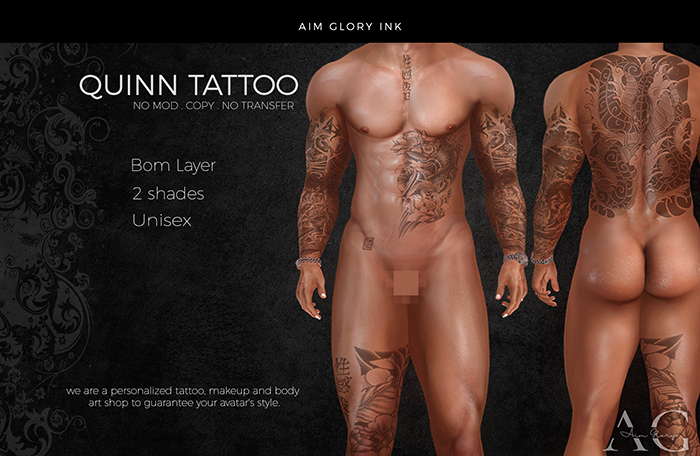 .: AG Ink:. Quinn Tattoo