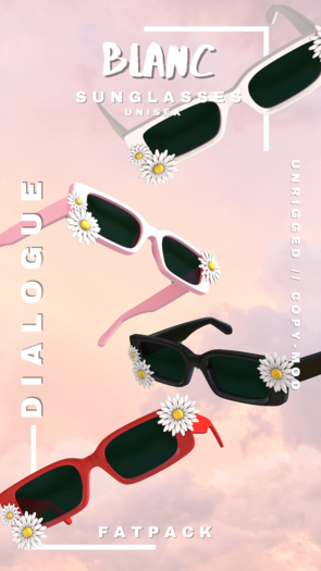 Dialogue BLANC sunglasses [FATPACK]